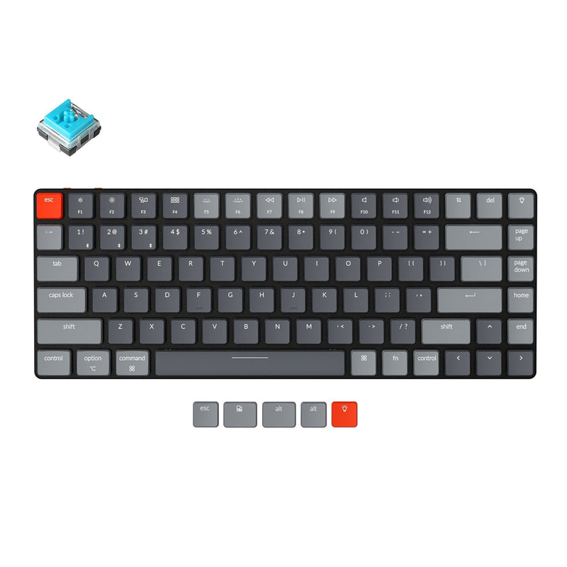 Keychron K3 (Hot-Swappable) Ultra-Slim RGB Backlight Teclado Mecânico Wireless