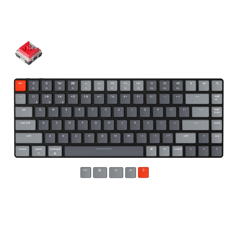 Keychron K3 (Hot-Swappable) Ultra-Slim RGB Backlight Teclado Mecânico Wireless