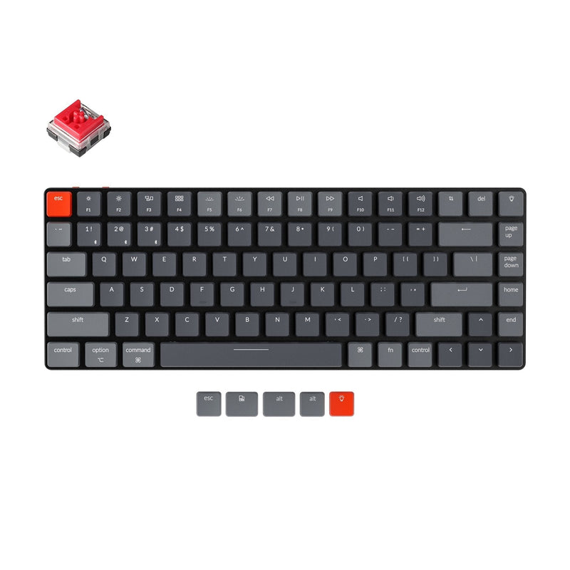 Keychron K3 (Hot-Swappable) Ultra-Slim RGB Backlight Teclado Mecânico Wireless