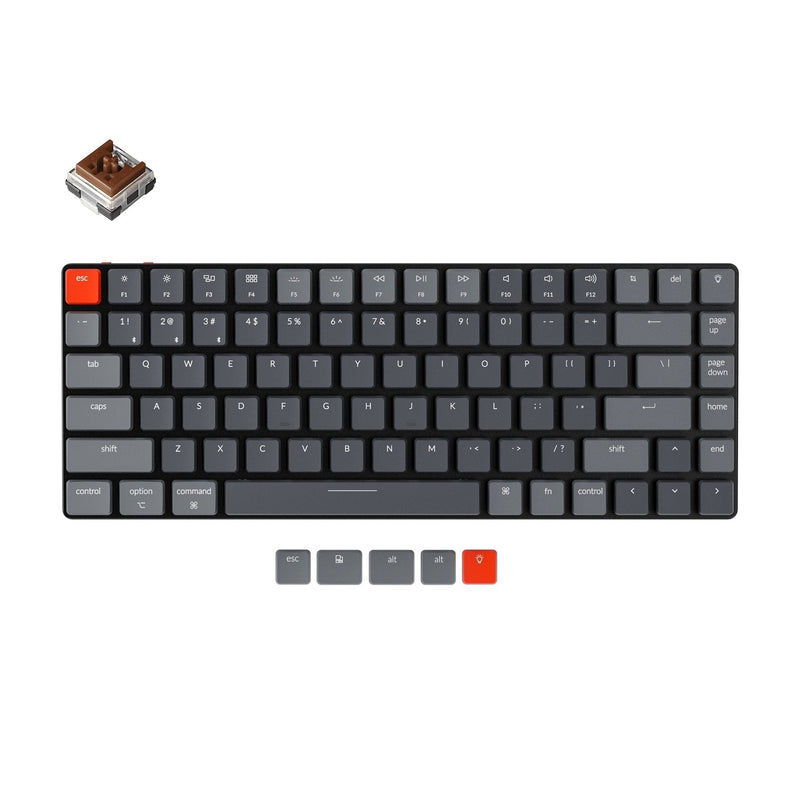 Keychron K3 (Hot-Swappable) Ultra-Slim RGB Backlight Teclado Mecânico Wireless