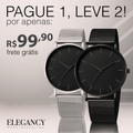 [Pague 1 Leve 2] Relógios Elegancy Minimal